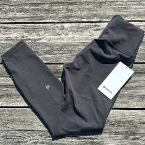 Lululemon Wunder Train High-Rise Tight 25" size 6 NWT Black Leggings